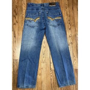 Vintage Southpole Y2K Baggy Jeans Loose Fit Wide Skater Men's Size 34x32